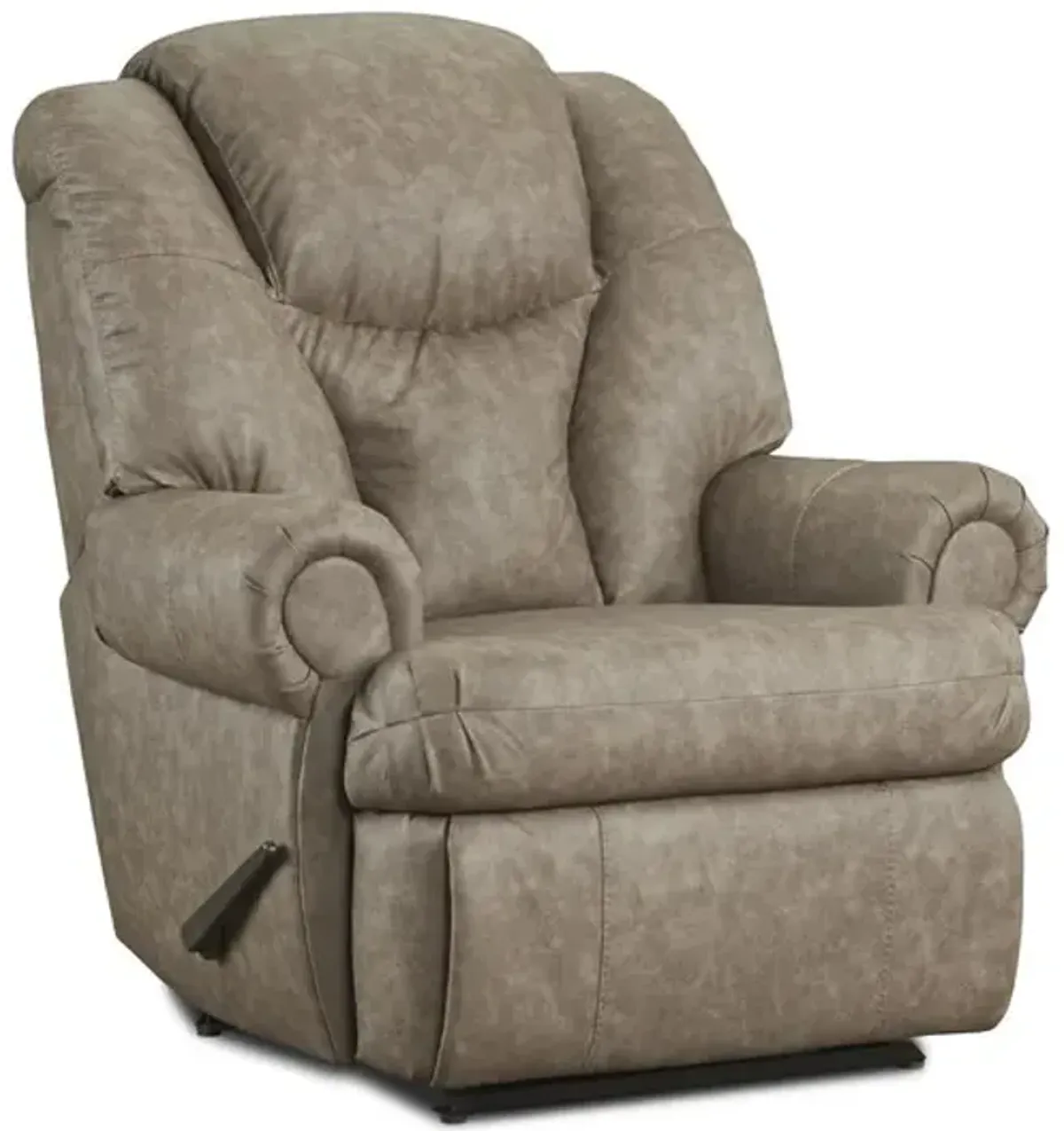 Maxwell  Oversized  Recliner - Taupe