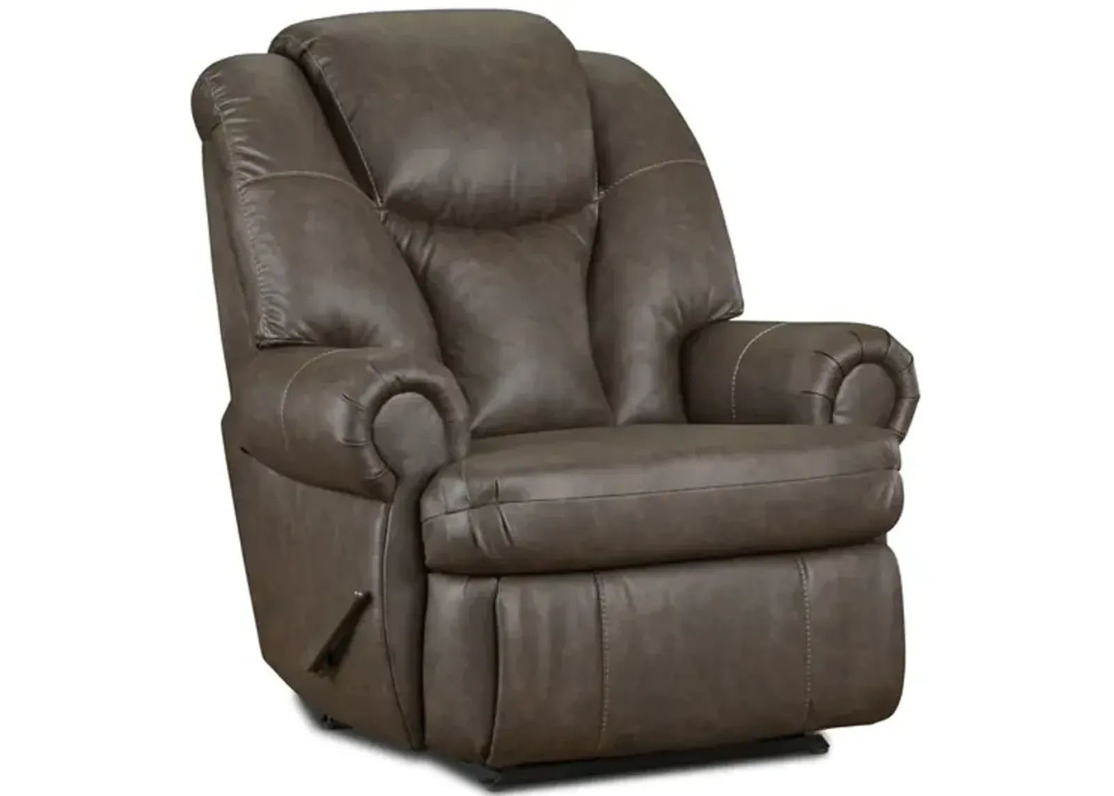 Maxwell  Oversized  Recliner - Walnut