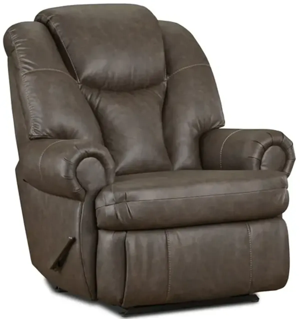 Maxwell  Oversized  Recliner - Walnut