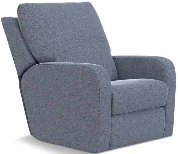 Parker Power Recliner - Denim