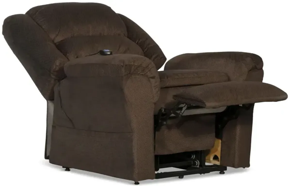 Kelly Power Lift Chair Recliner - Mocha