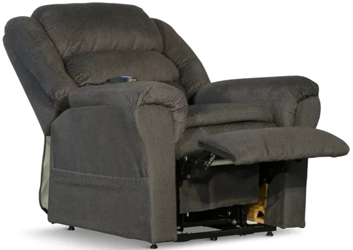 Kelly Power Lift Chair Recliner - Smoke