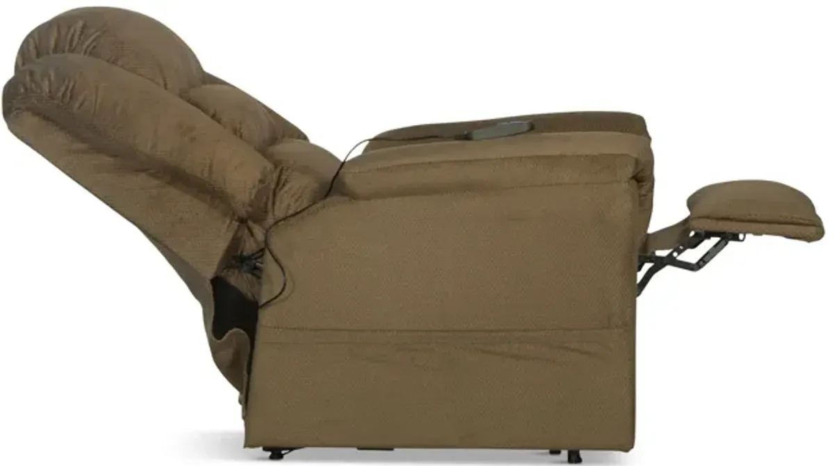 Kelly Power Lift Chair Recliner - Coffee