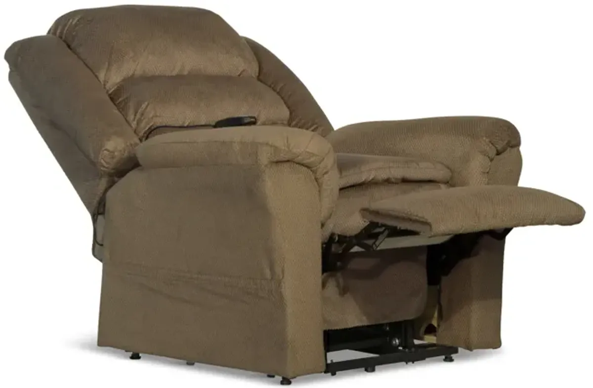 Kelly Power Lift Chair Recliner - Coffee