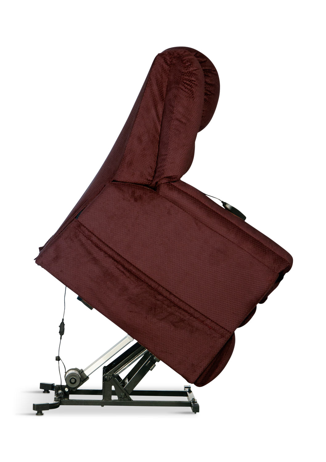 Kelly Power Lift Chair Recliner Berry