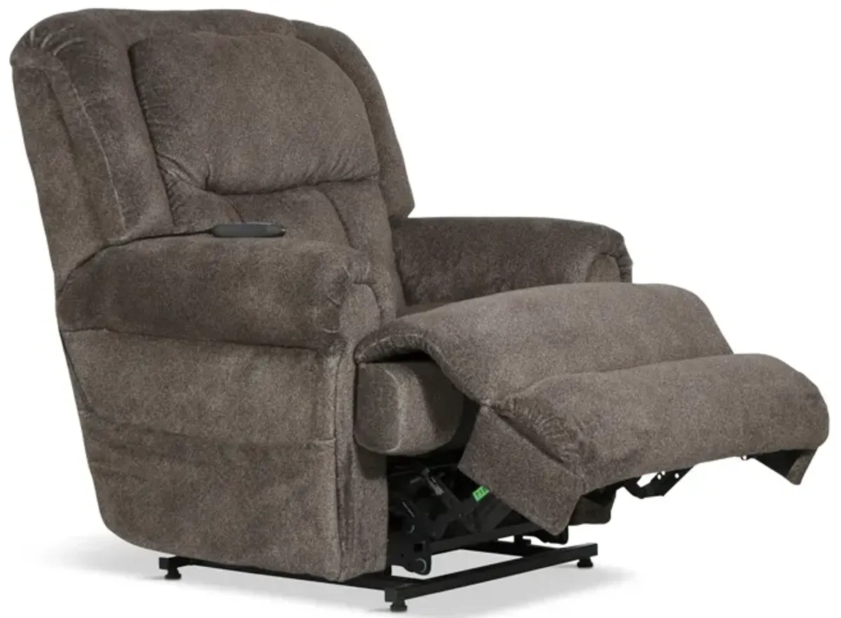 Burns Power Lift Chair Recliner - Ash