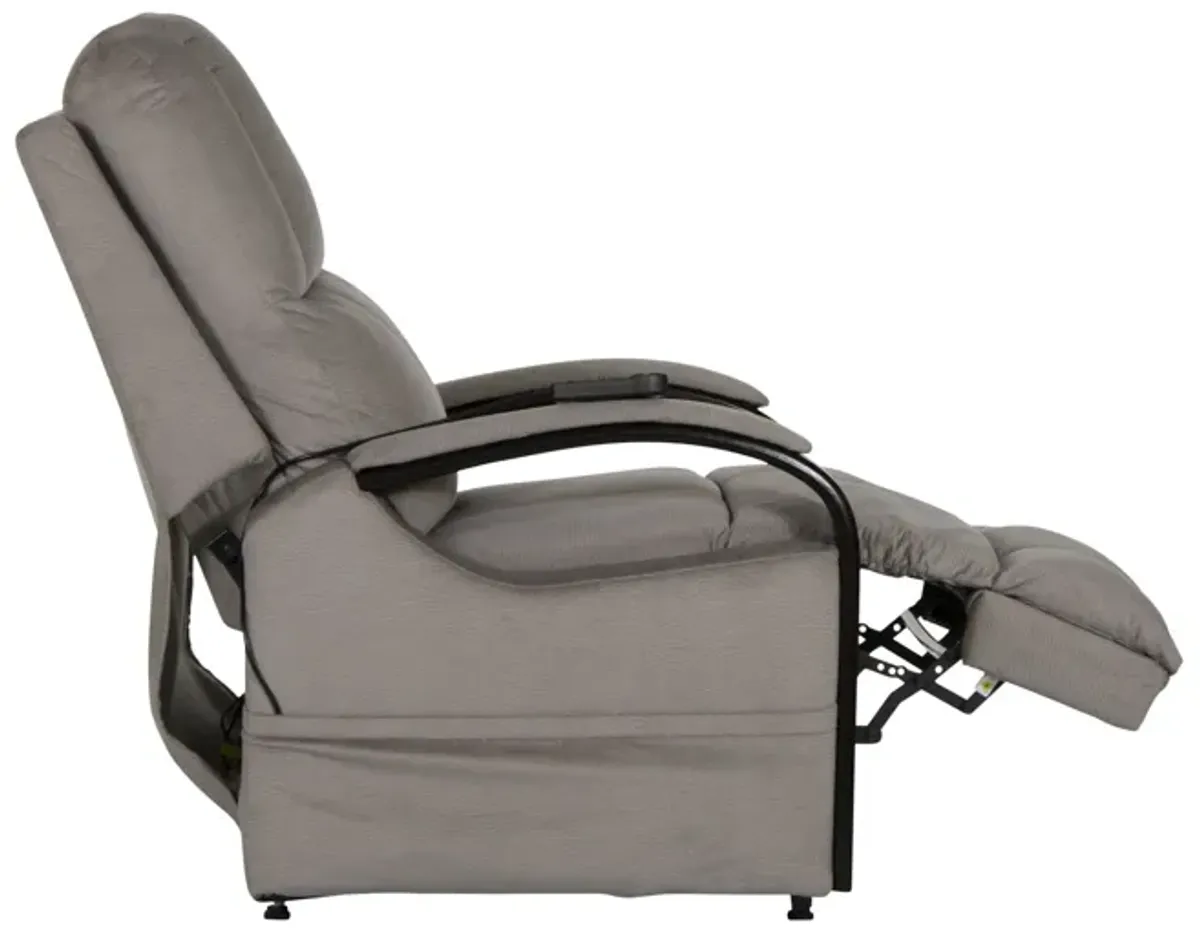 Chandler Power Lift Chair Recliner - Aluminum