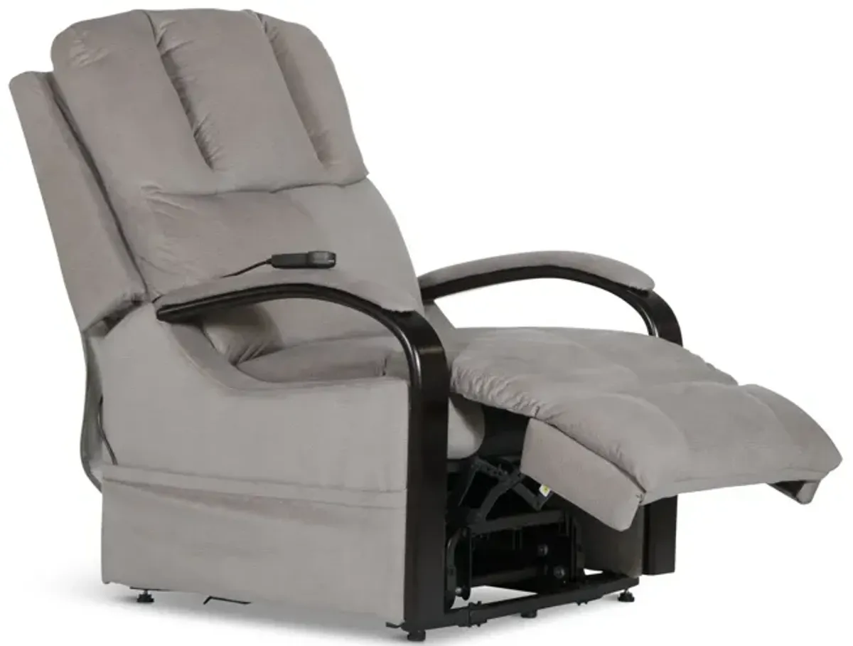 Chandler Power Lift Chair Recliner - Aluminum