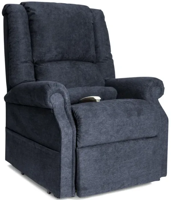 Rex Zero Gravity Power Lift Chair Recliner - Navy