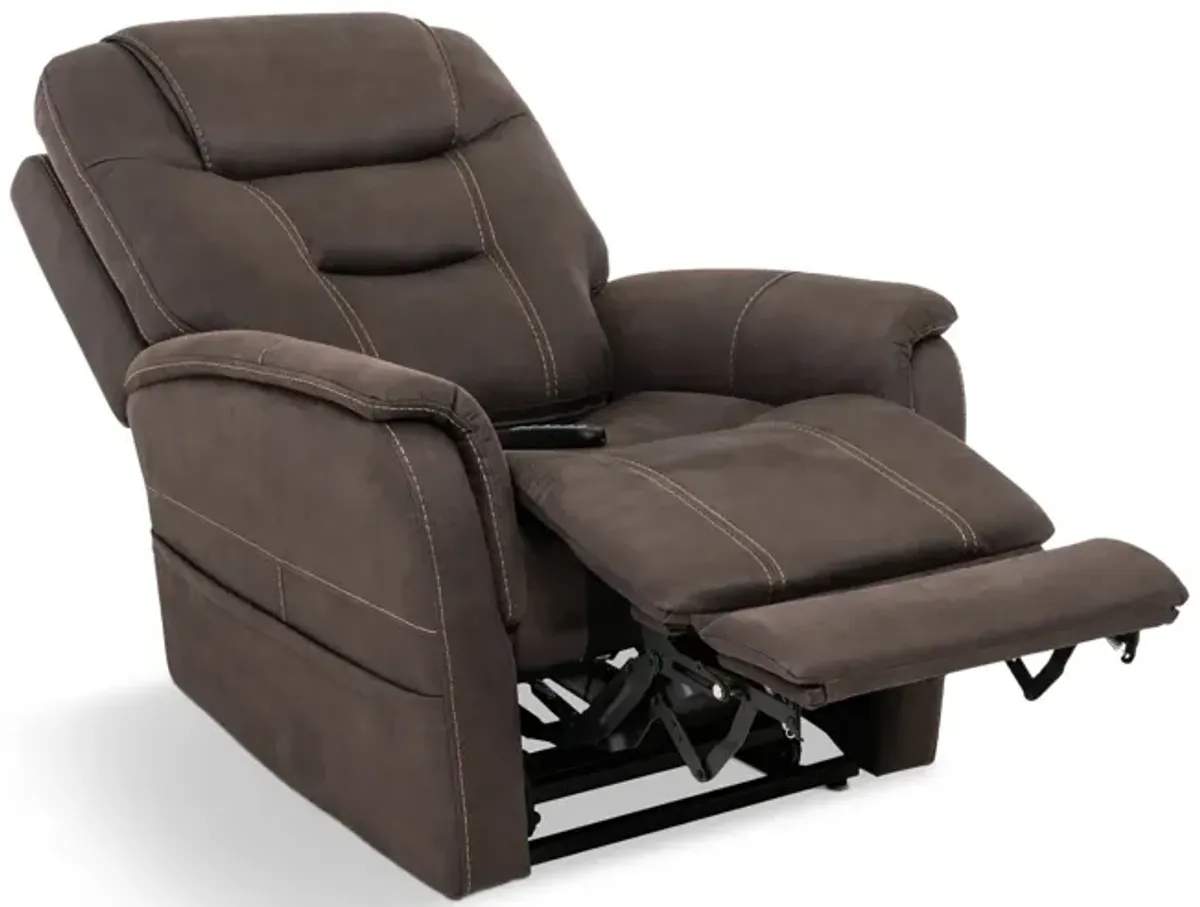 Zelda Power Lift Chair Recliner - Gunmetal