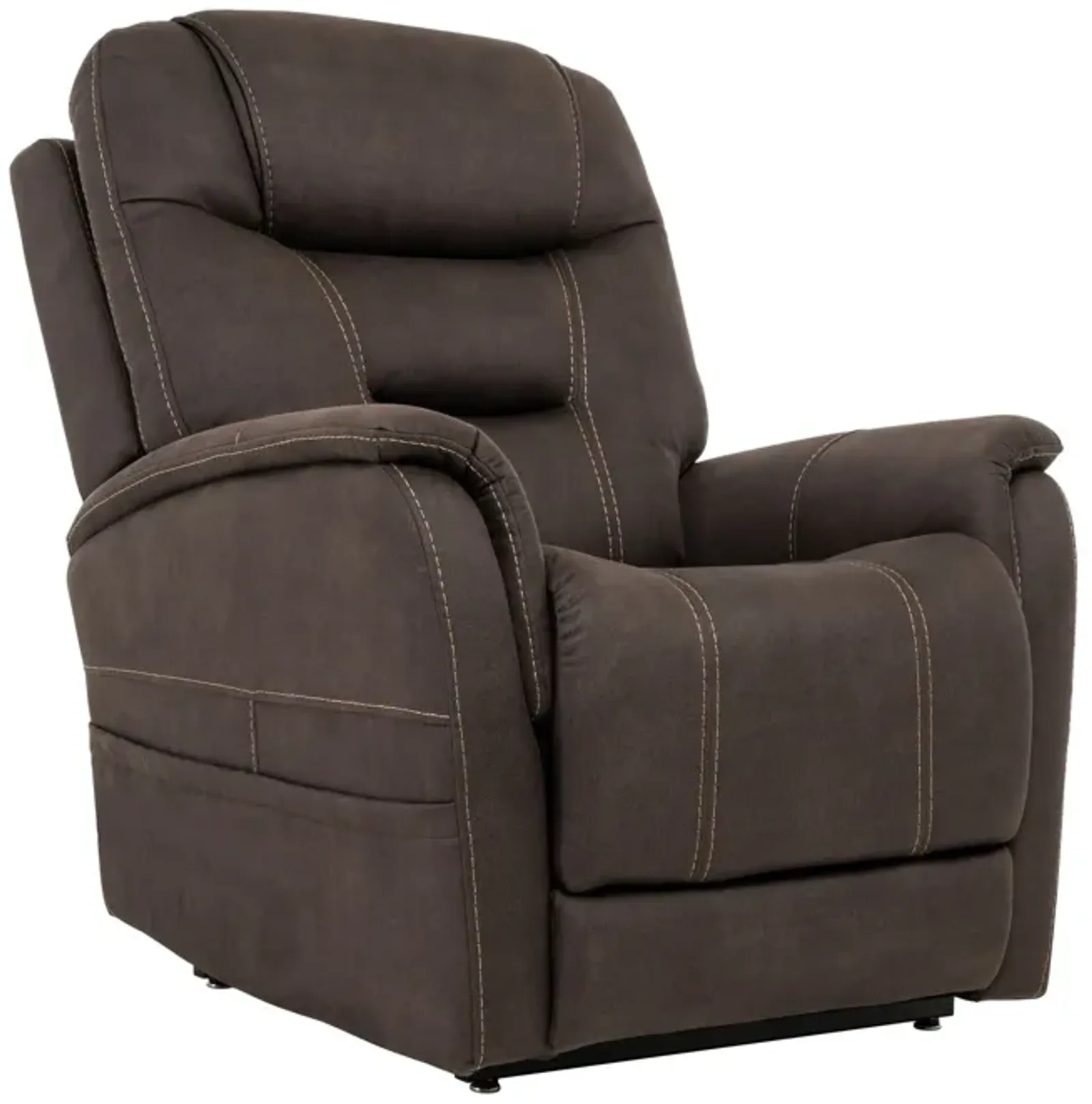 Zelda Power Lift Chair Recliner - Gunmetal