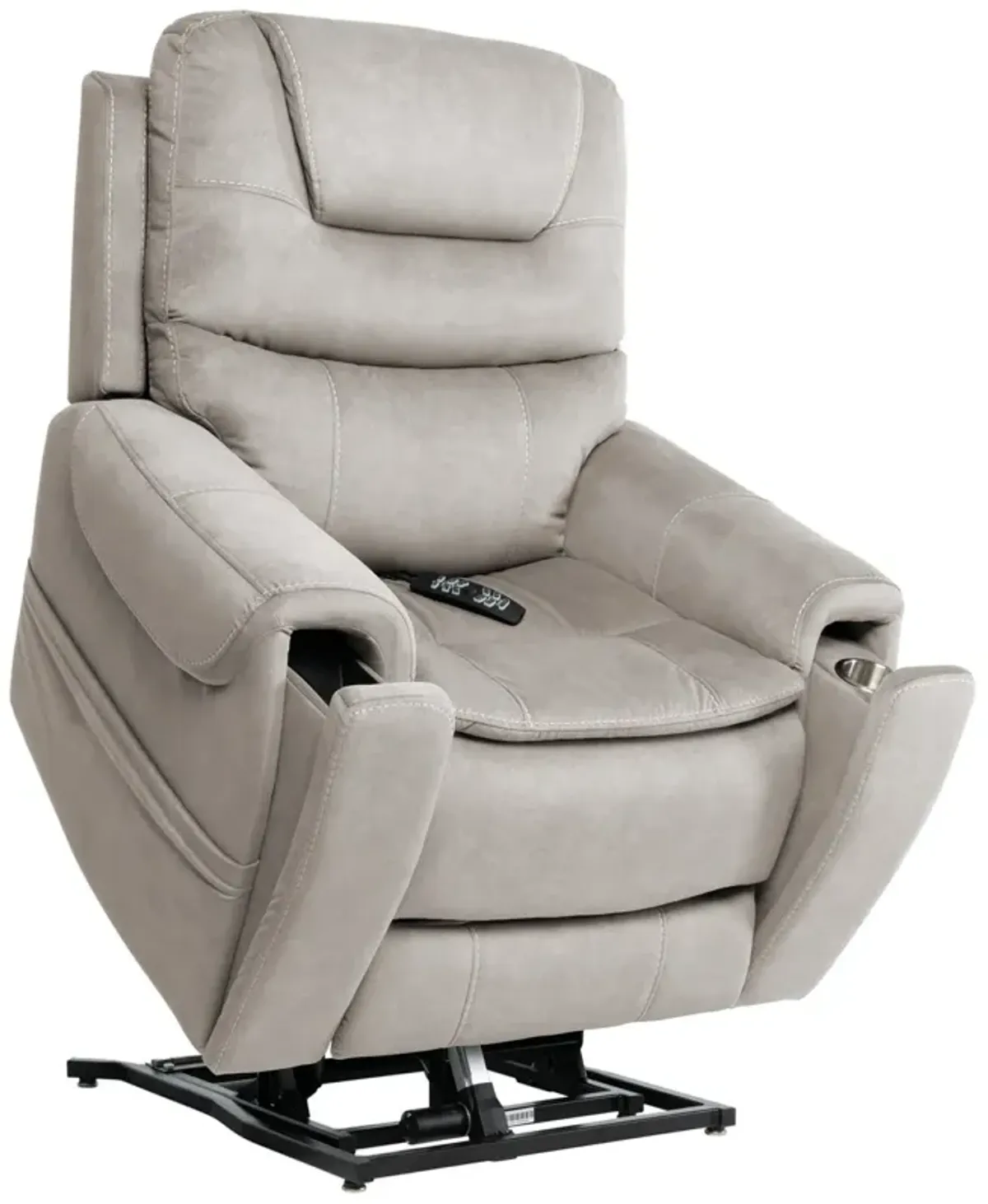 Tom Power Lift Chair - Light Grey