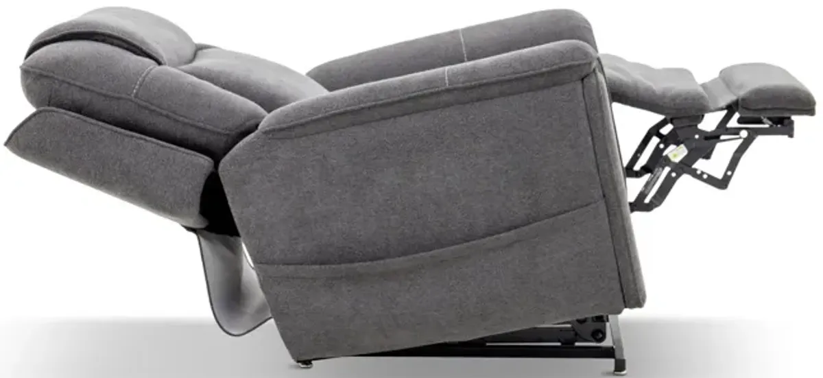 Timmy Power Lift Chair Recliner - Pewter