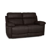 Finley Leather Power Reclining Loveseat - Chocolate