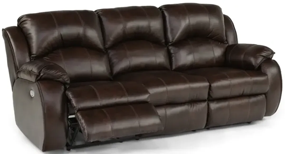 Sailor Leather Power Reclining Sofa