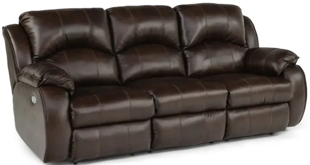 Sailor Leather Power Reclining Sofa