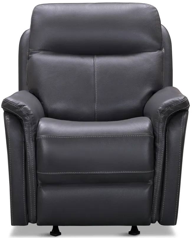 Erwin Leather Power Rocker Recliner