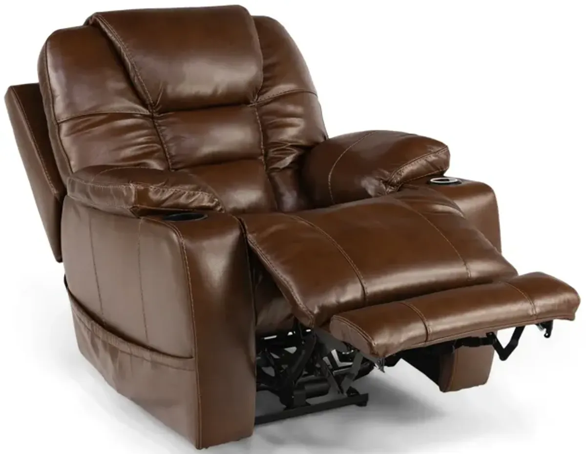 Custer Leather Power Recliner