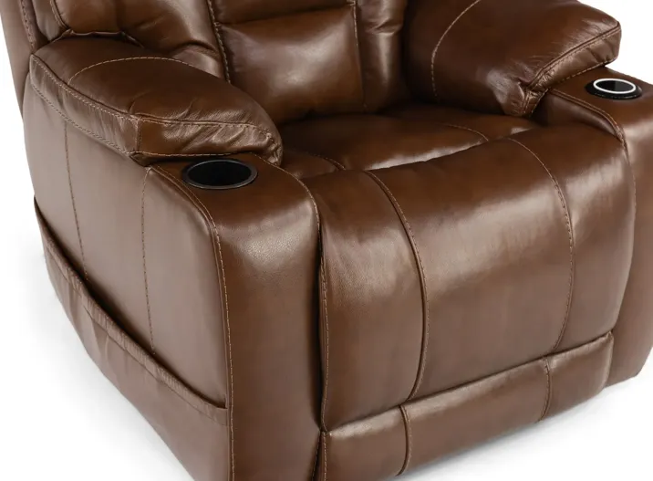 Custer Leather Power Recliner