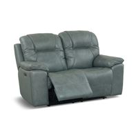 Chandler Leather Power Reclining Loveseat