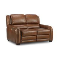 Wylie Leather Power Reclining Loveseat