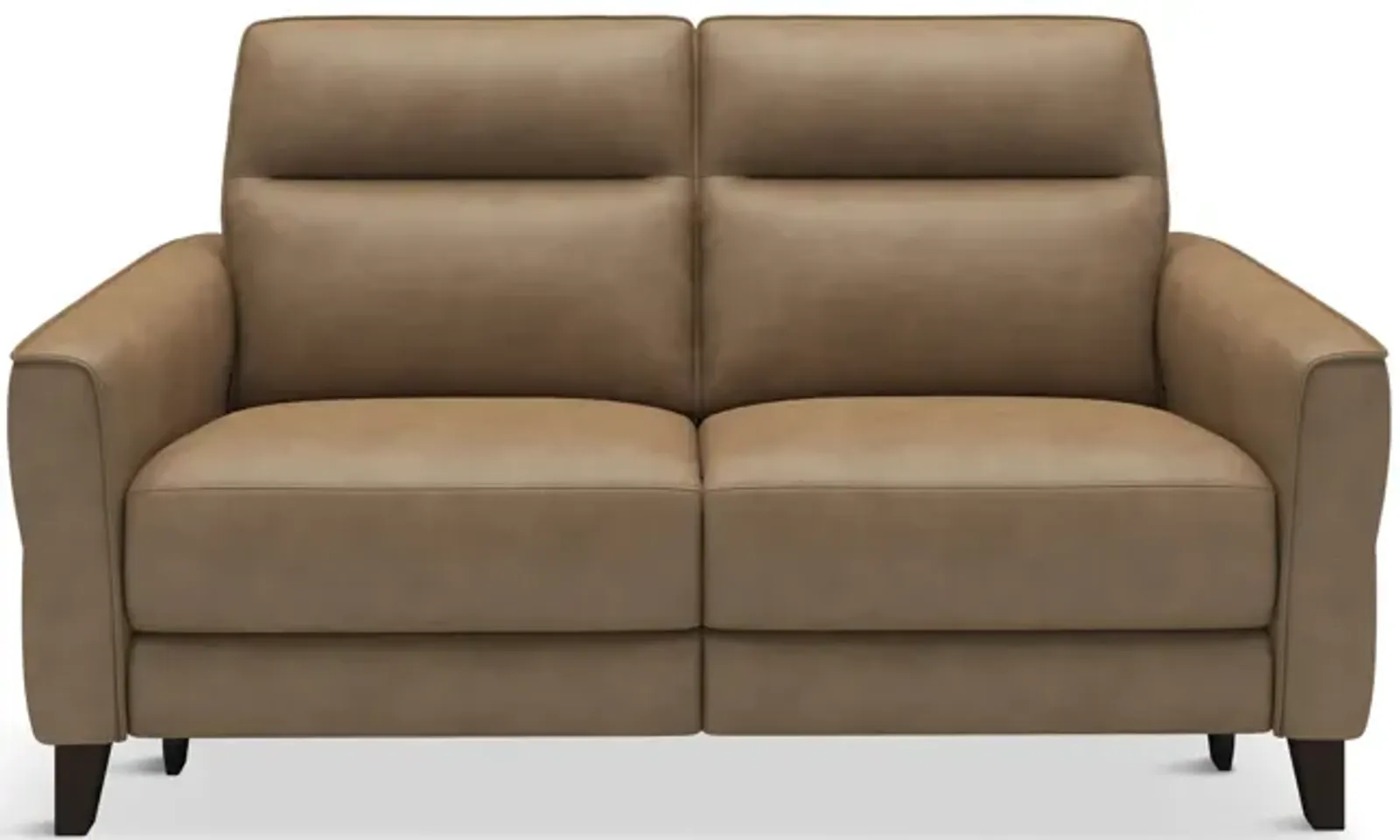 Bohan Leather Power Reclining Loveseat