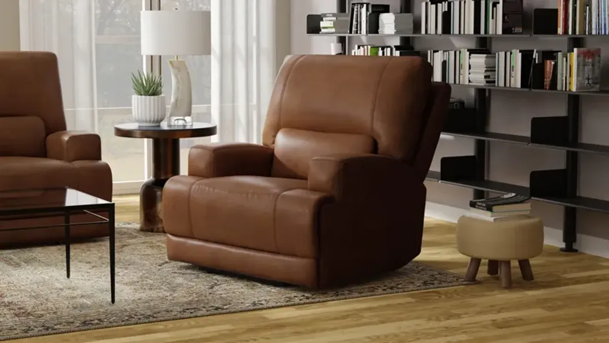 Robert Zero Gravity Leather Power Recliner