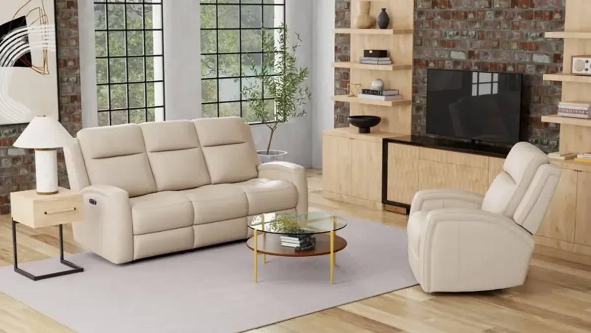 Andrew Zero Gravity Leather Power Sofa