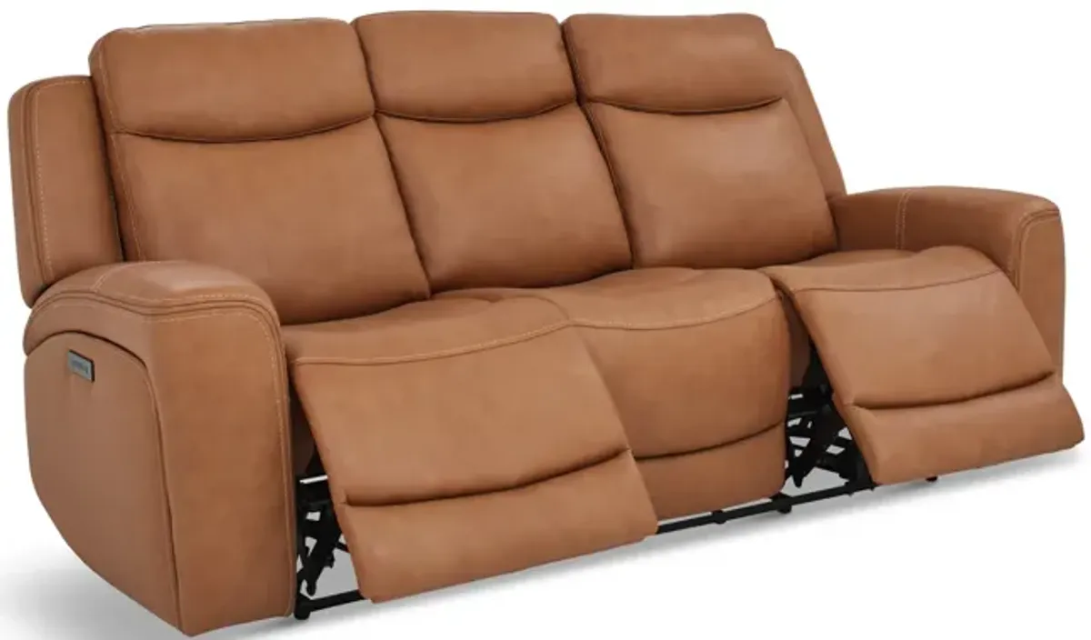 Davidson Leather Power Reclining Sofa