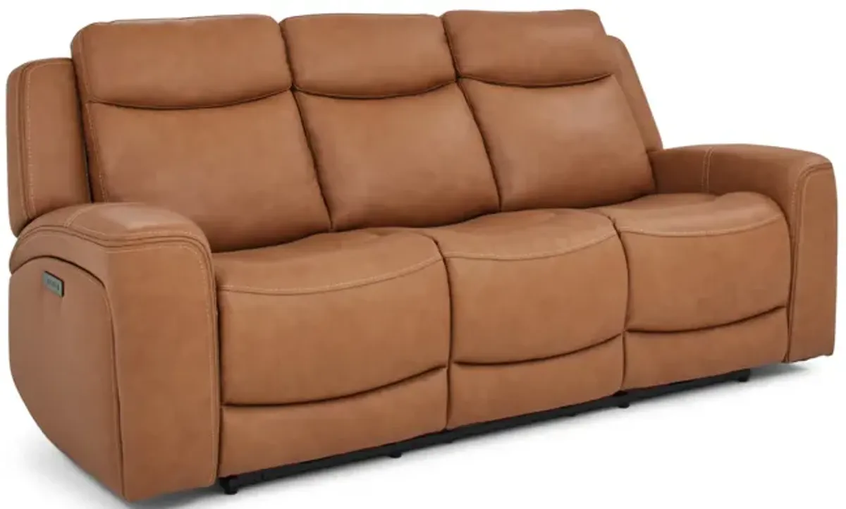 Davidson Leather Power Reclining Sofa