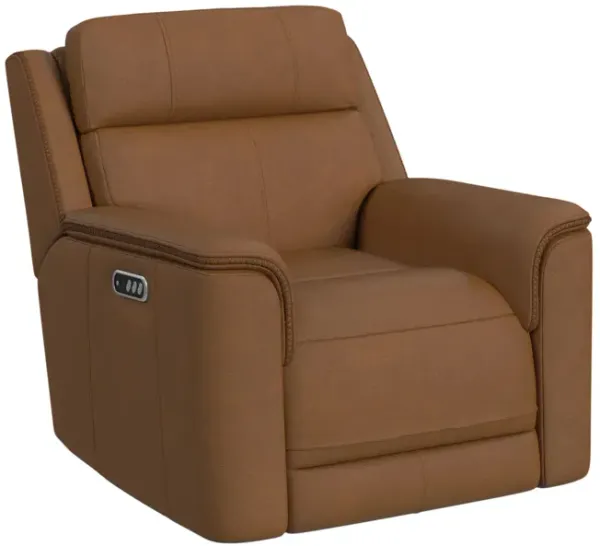 Mustang Leather Power Recliner 