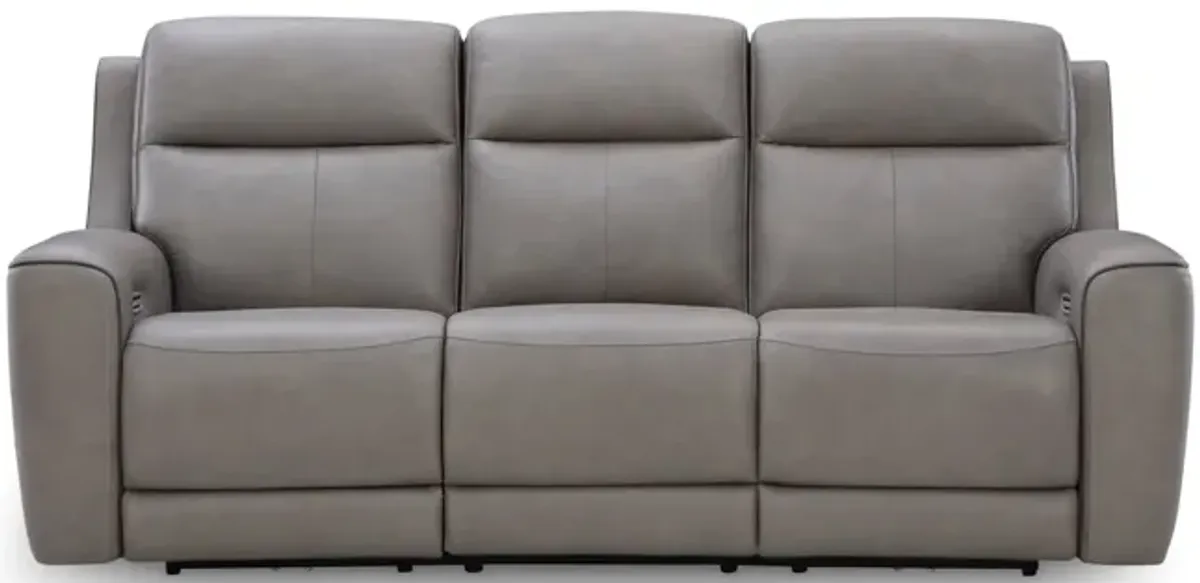 Campbell Leather Power Reclining Sofa