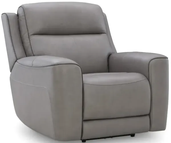 Campbell Leather Power Recliner 