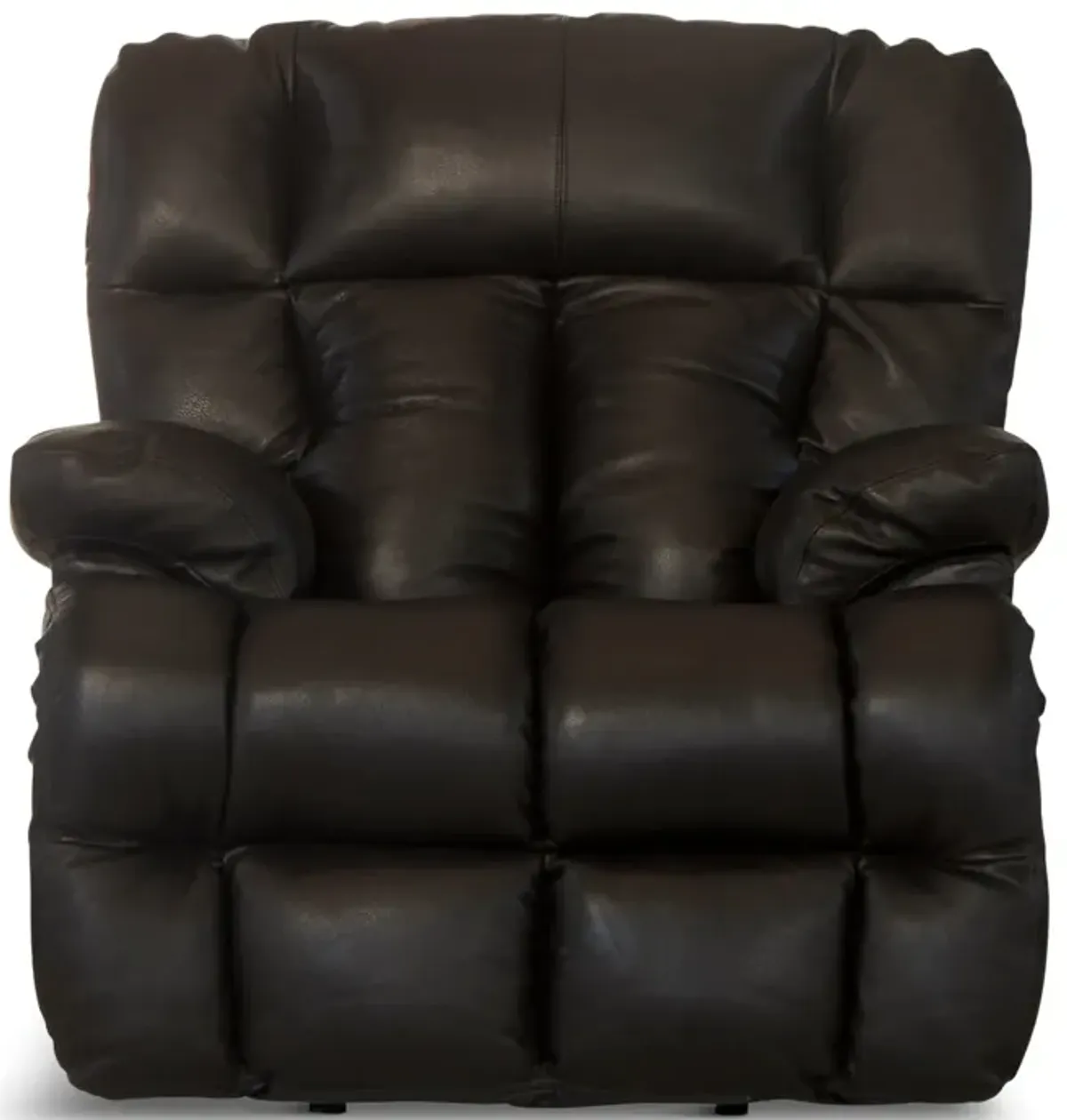 Regula Leather Lay Flat Power Recliner - Chocolate