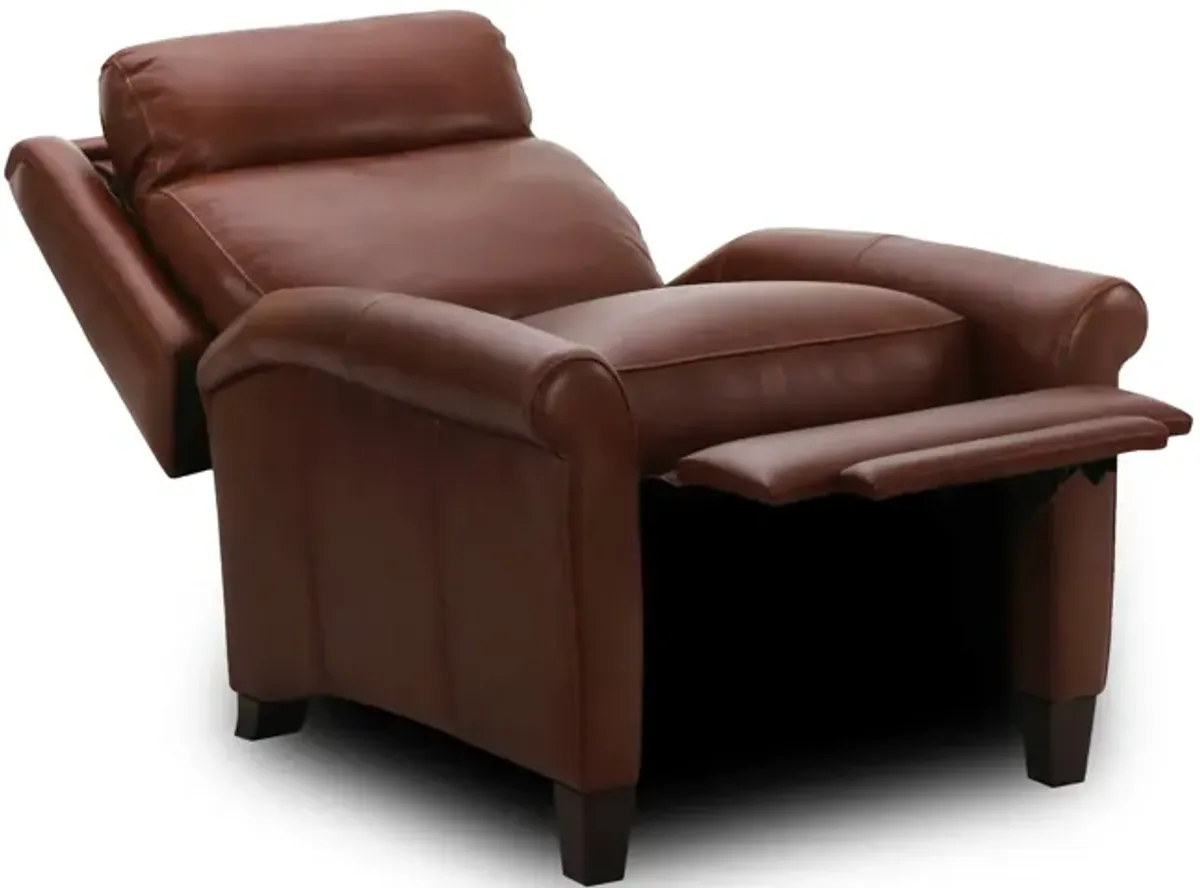 Ruby Leather Power Recliner