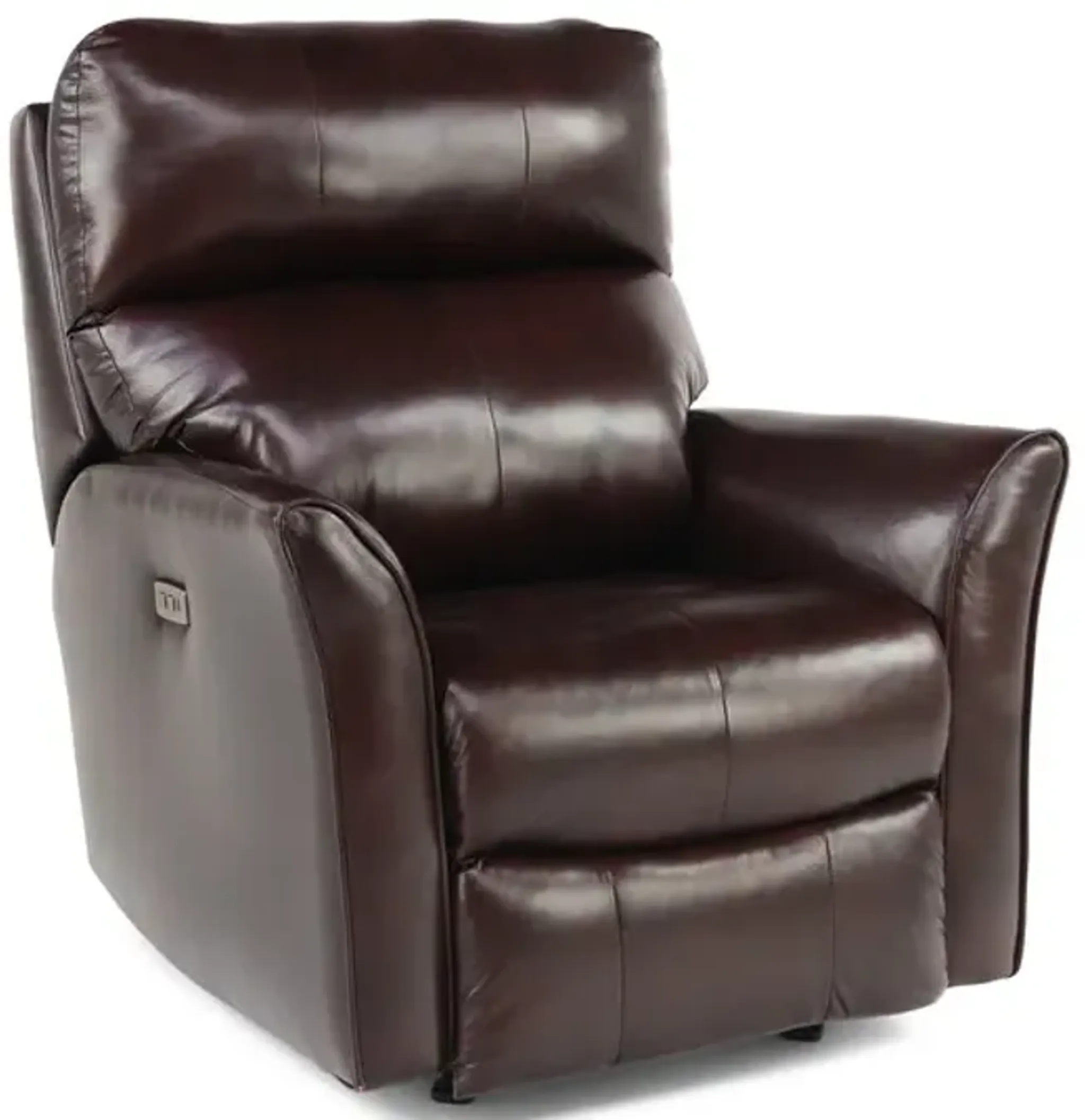 Linus Leather Power Rocker Recliner | Furniture.com