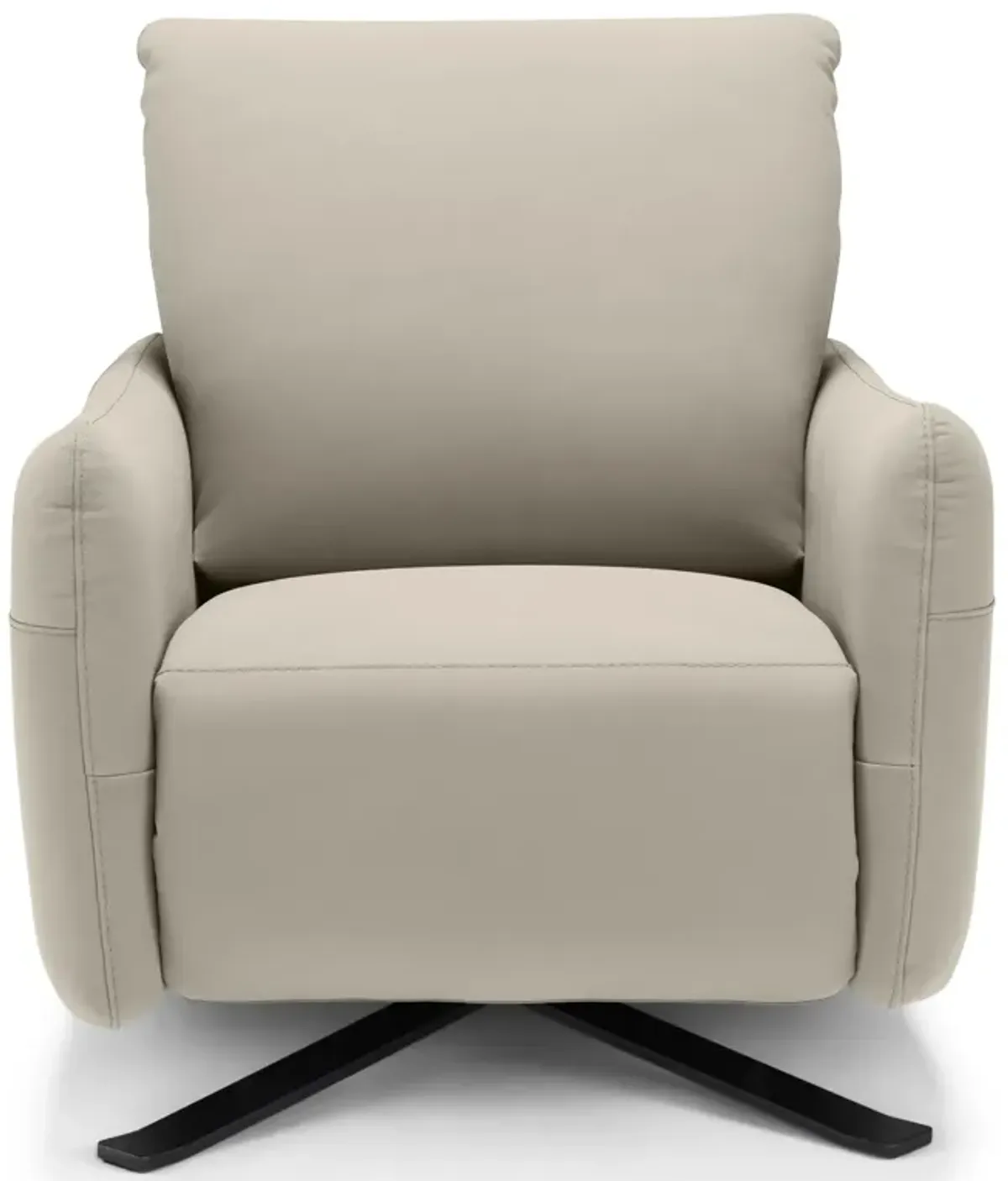 Keta Leather Power Recliner - Stone