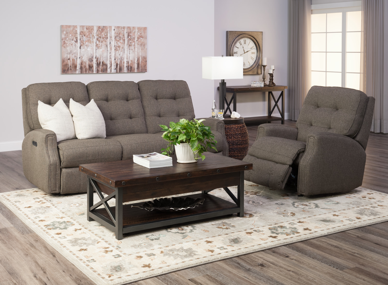 Devon Power Reclining Sofa