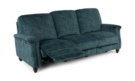 Warren Fabric Recliner Sofa 