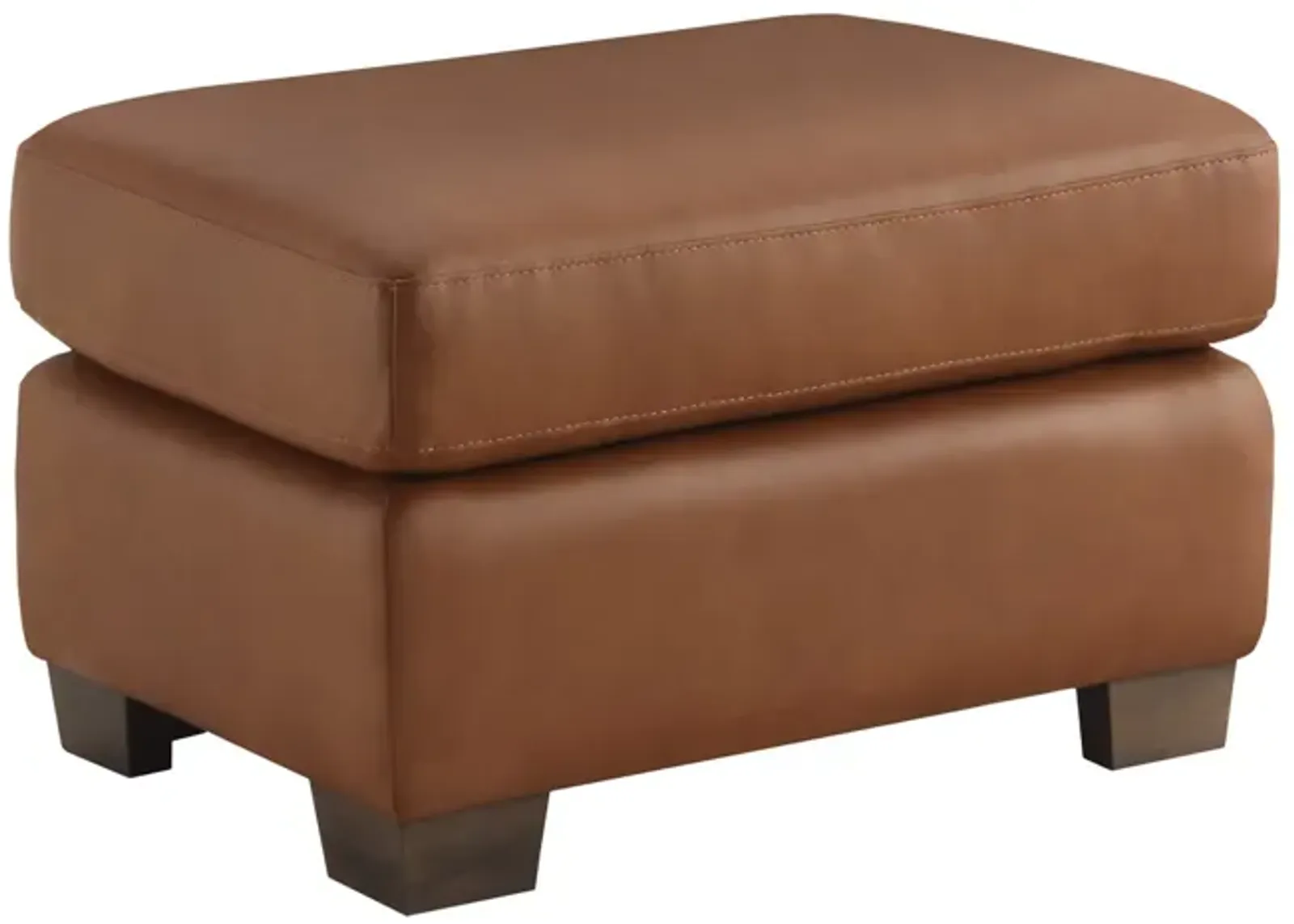 Desi Leather Ottoman