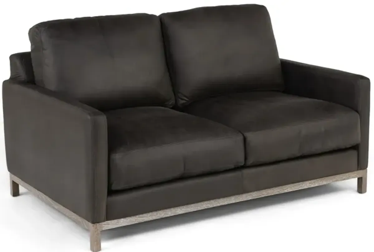 Fame Leather Loveseat