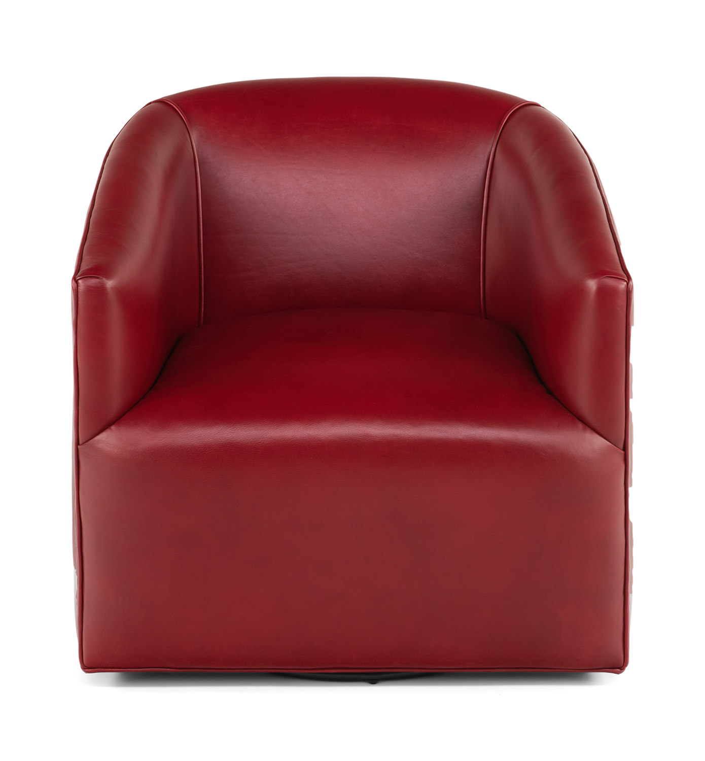 Fame Leather Swivel Chair Hollyberry