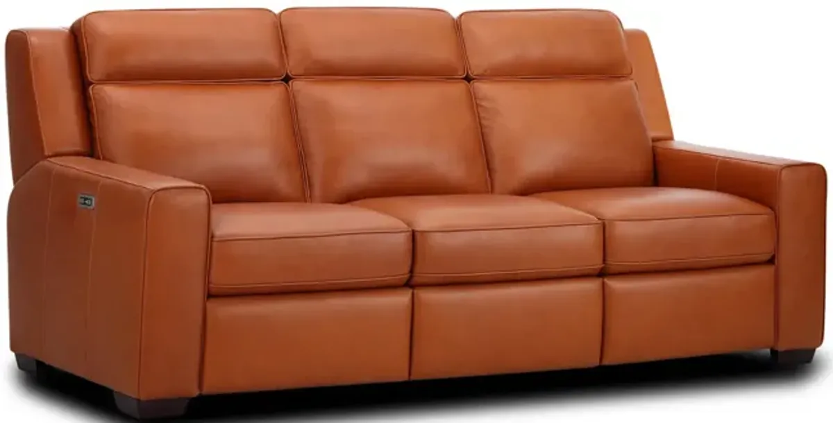 Barton Leather Power Reclining Sofa