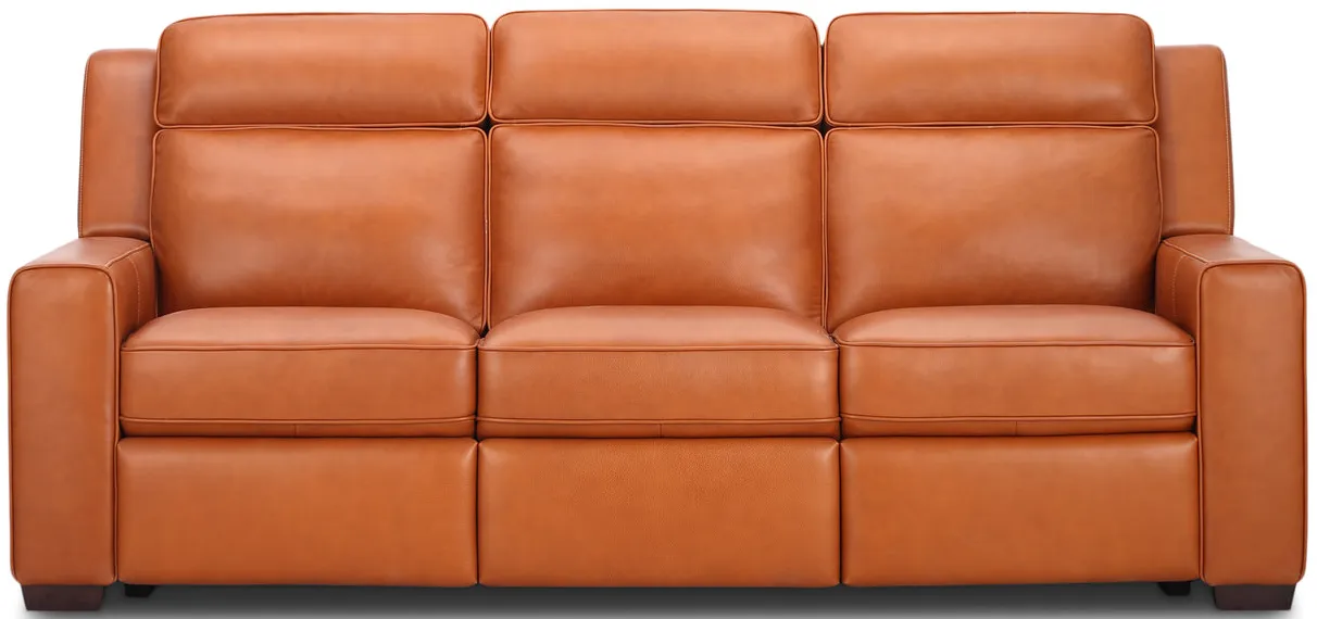 Barton Leather Power Reclining Sofa