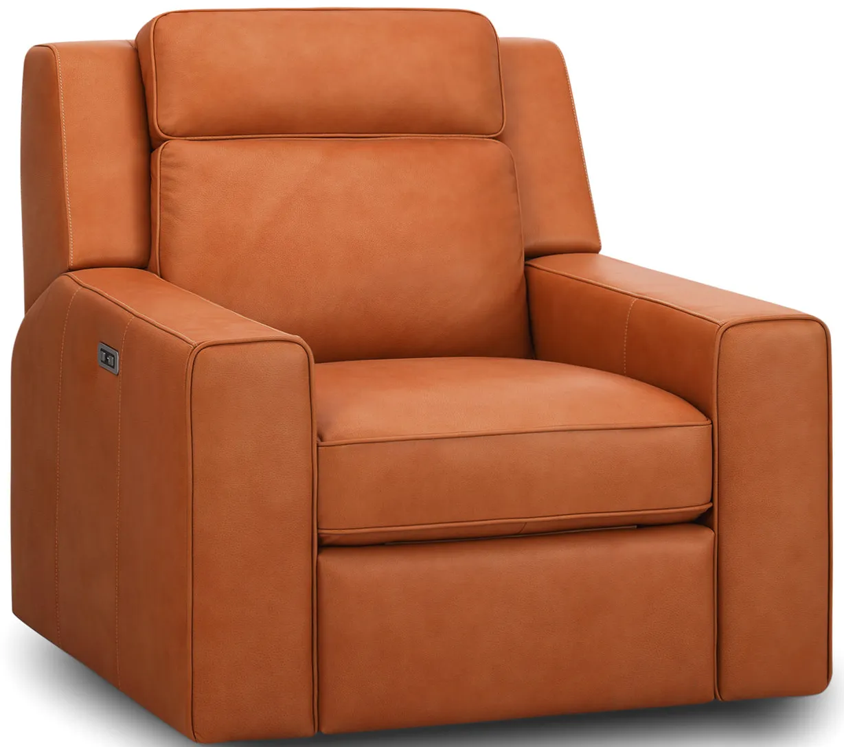 Barton Leather Power Recliner