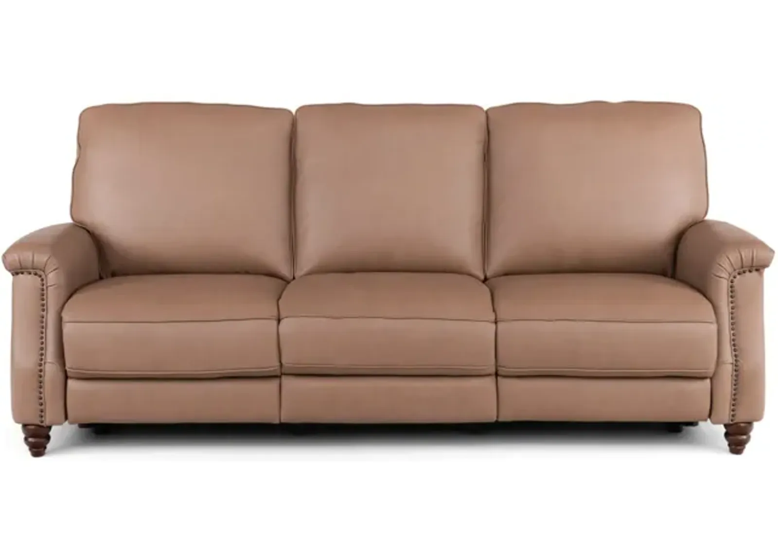 Warren Leather Reclining Sofa