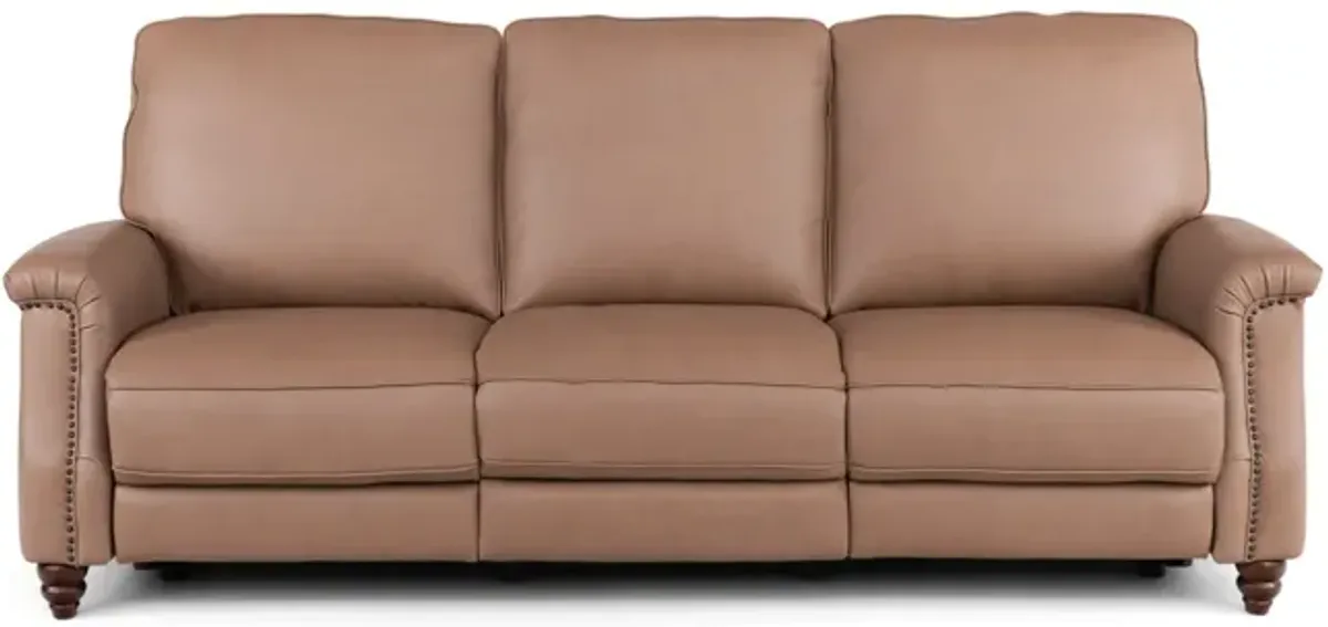 Warren Leather Reclining Sofa