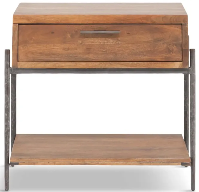 Parklane 1 Drawer Nightstand - Amber