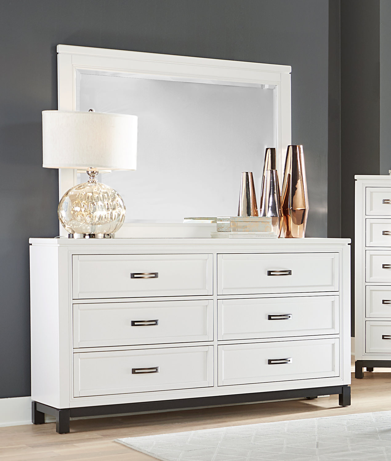 Central Park Dresser - White