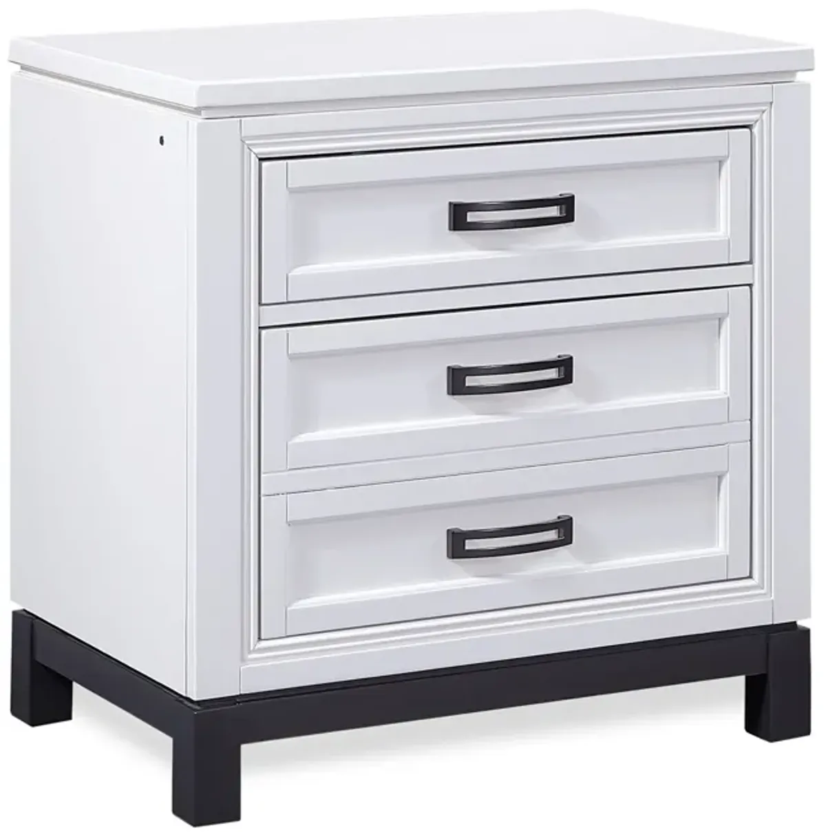 Central Park 3 Drawer Nightstand